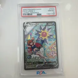 PSA 10 Pokemon Starmie V TG13/TG30 Swsh10: Astral Radiance Trainer Gallery Holo - Image 1
