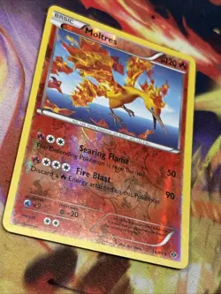 Moltres Reverse Holo Next Destinies 14/99 Pokemon✨🔥SHIPS FAST💨+FREE GIFT🎁 - Image 3