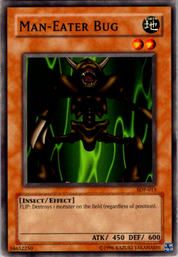 FREEBIES IN ALL ORDERS Yugioh SDP-015 Man-Eater Bug - Image 1