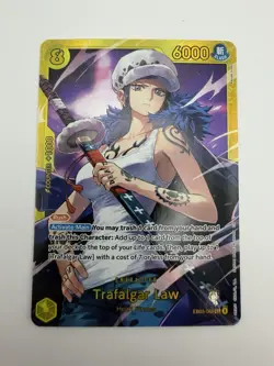 One Piece Trafalgar Law SEC (Alt Art) EB03-062 NM Heroines Edition English - Image 1