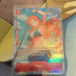 One Piece CCG Romance Dawn Nami #OP01-016 Alpha Version - Image 1