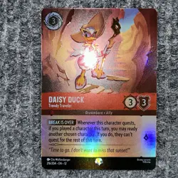 Disney Lorcana Wilds Unknown Daisy Duck Trendy Traveler 216/204 Epic Foil - Image 2