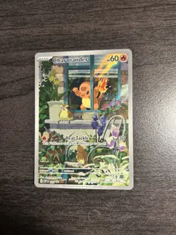 Charmander 044 Black Star Promo Pokemon TCG Obsidian Flames Illustration Rare NM - Image 5