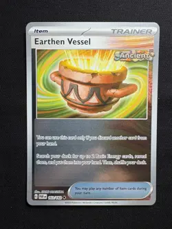 Earthen Vessel 163/182 Reverse Holo LP-NM - Pokemon TCG S&V Paradox Rift PAR - Image 1