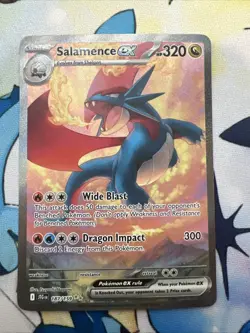Pokemon TCG Salamence EX Journey Together Special Illustration Rare 187/159 - Image 1
