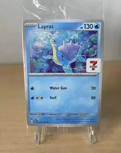 20x Pokemon Scarlet & Violet Stellar Crown Seven Eleven 7/11 Promo Lapras Sealed - Image 2