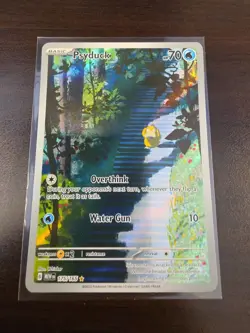 Pokemon TCG Psyduck Scarlet Violet-151 Holo Illustration Card 175/165 Rare - Image 2