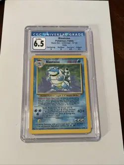 Blastoise Pokemon 1999 Base Set Unlimited Holo 2/102 CGC 6.5 - Image 3
