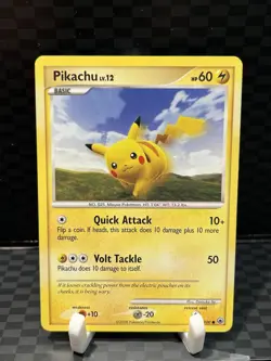 Pikachu 70/100 - Pokemon TCG Majestic Dawn 2008 - MP - Image 1