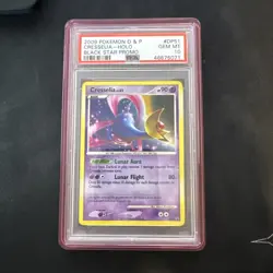 2008 Pokemon Diamond & Pearl Black Star Promo Cresselia Holo #DP51 PSA 10 - Image 1