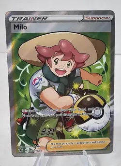 Pokemon Milo TG27/TG30 Trainer Gallery Full Art Astral Radiance Pokemon Card - Image 1