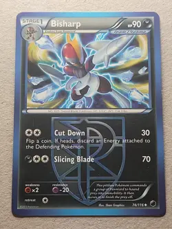 2013 Bisharp 74/116 Plasma Freeze - Pokemon-LP - Image 1
