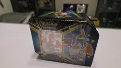 Pokemon TGC shining fates cramorant V factory sealed tin (5x booster packs) - Image 3