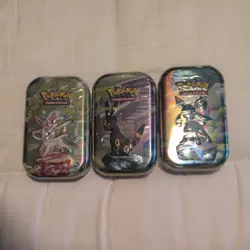 PRISMATIC EVOLUTIONS MINI TIN - FACTORY SEALED 1 - RANDOM ART - POKEMON TCG (1) - Image 4