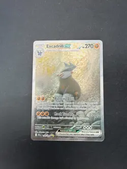 Excadrill EX Sir 168/086 Black Bolt Pokemon TCG NM - Image 3