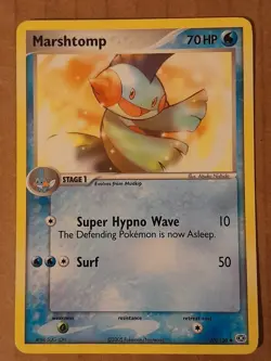 Pokemon Marshtomp 36/106 ex Emerald NM See Pictures - Image 1
