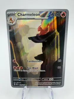 2023 POKEMON MEW EN-151 ILLUSTRATION RARE #169 CHARMELEON 165 - Image 1