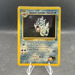 Giovanni's Gyarados 5/132 Gym Challenge Holo LP Pokemon TCG Wizards Of The Coast - Image 1