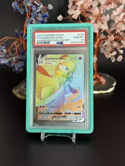 PSA 10 Gardevoir VMAX 076/073 Rainbow 2020 Pokemon Champion's Path (NoGuard) - Image 1