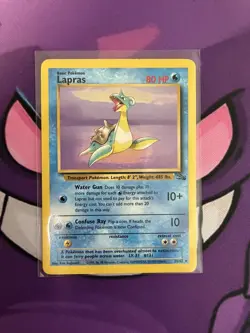 Lapras 25/62 Non Holo Fossil Set Rare Pokemon WOTC - NM ✨ - Image 1