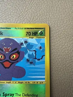 2002 POKEMON EXPEDITION 3/165 ARBOK HOLO - VINTAGE TGC - Image 3