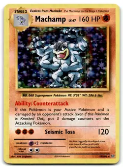 2002 Other - Legendary Collection Pokemon Machamp Stage 2/Rare Holo #15 Holo - Image 1