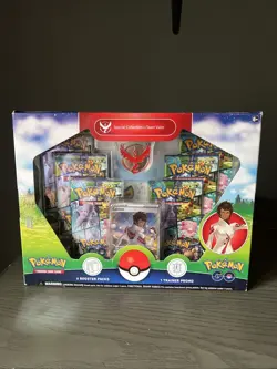 Pokemon TCG Pokemon GO Special Collection Box - Team Valor - Image 1
