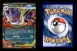 MEGA GENGAR EX 056/094 DOUBLE RARE PHANTASMAL FLAMES HOLO NM/M - Image 3