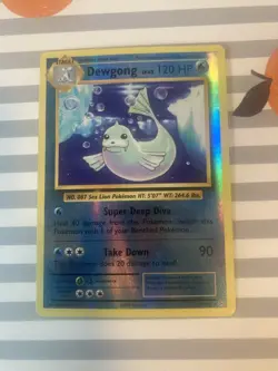 Pokemon TCG Dewgong Evolutions 29/108 Reverse Holo Rare free shipping - Image 1