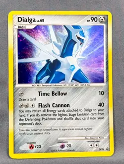 MP+ Dialga DP26 Holo Promo Diamond and Pearl Promos Pokemon Kazuyuki Kano - Image 1