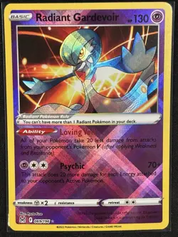Pokemon - Radiant Gardevoir 069/196 - Lost Origin Ultra Rare - NM - Image 1