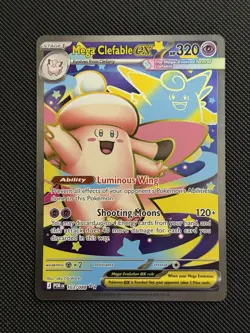 🔥 Mega Clefable ex 103/088 Perfect Order - MINT Ultra Rare Full Art Pokemon TCG - Image 1