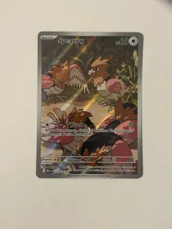 Spearow 151/132 Illustration Rare Full Art Holo ENG ME01 Mega Evolution - Image 1