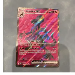 Salazzle EX Ultra Rare Full Art Holo 101/088 Evolutions Pokemon TCG - Image 1