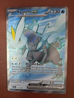 Pokemon TCG Kyurem Ex 157/086 Scarlet & Violet Rare Holo - NM/M - Pack Fresh - Image 1