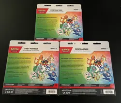 Pokemon First Partner Illustration Collection Series 1 New Sealed - Image 2
