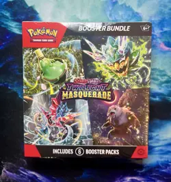 Pokemon TCG Scarlet & Violet Twilight Masquerade Booster Bundle (6 Packs) - Image 1