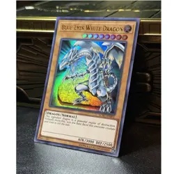 Yu-Gi-Oh! Blue-Eyes White Dragon (LCKC-EN001) Near Mint - Image 1