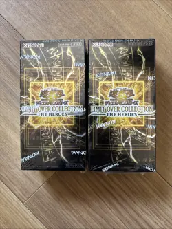 yugioh! OCG limit over collection the Heroes box Japanese JP KONAMI 2BOX - Image 1