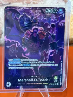 One Piece TCG - Promo - Marshall D. Teach OP09-081 – 2nd Anniversary – English - Image 1