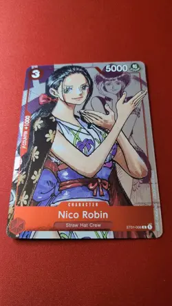 One Piece 25th Anniversary Nico Robin ST01-008 English - Image 1