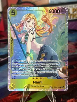 One Piece TCG - Nami EB03-053 Foil SR - The Heroines Edition NM - Image 1