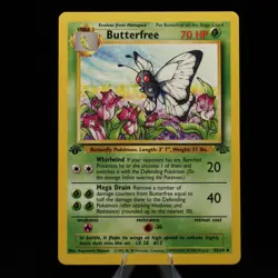 Pokemon TCG - Butterfree 33/64 Jungle Uncommon 1st Edition WOTC 1999 - EXC - Image 2