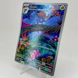 Gloom 198/197 Illustration Rare SV03: Obsidian Flames Full Art Pokemon Card NM - Image 2