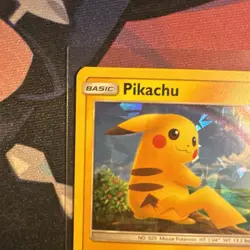 Pokemon Card Pikachu Shining Legends Cracked Ice Holo 28/73 Near Mint - Image 2