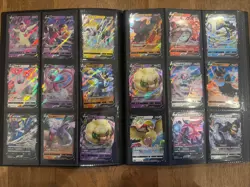 Pokemon 200 Card Binder Collection Lot NM V Ex Vmax VStar Amazing Huge Nice Gift - Image 1