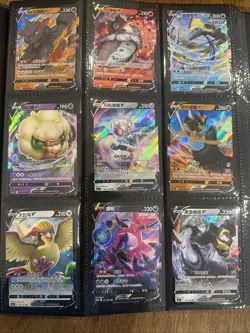 Pokemon 200 Card Binder Collection Lot NM V Ex Vmax VStar Amazing Huge Nice Gift - Image 4