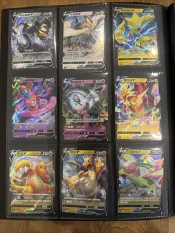 Pokemon 200 Card Binder Collection Lot NM V Ex Vmax VStar Amazing Huge Nice Gift - Image 5
