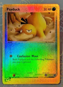 Psyduck 73/100 Sandstorm Reverse Holo Pokemon Card LP - Image 1