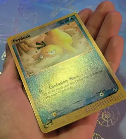 Psyduck 73/100 Sandstorm Reverse Holo Pokemon Card LP - Image 3